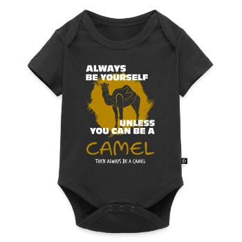 Chameau - Body à manches courtes Premium Bébé - noir - Devant