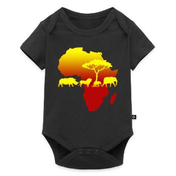 Africa - Body à manches courtes Premium Bébé - noir - Devant