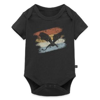 Dragon - Baby Premium short-sleeve bodysuit - black - Front