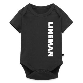 Lineman vert - Body à manches courtes Premium Bébé - noir - Devant