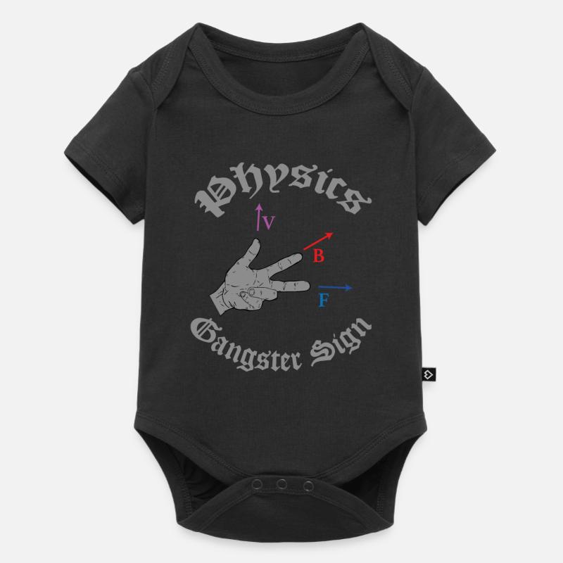 Science physique Science Science cadeau - Body à manches courtes Premium Bébé - noir