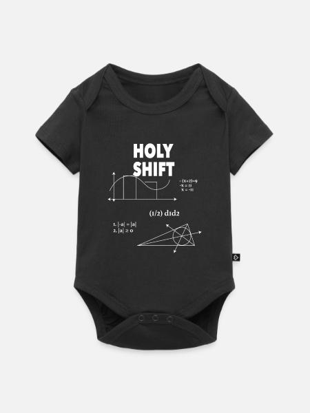 Physik Wissenschaft Naturwissenschaft Geschenk - Premium kortærmet baby-body  - sort