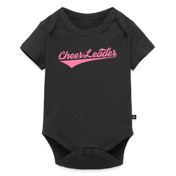 Cheerleading - Body à manches courtes Premium Bébé - noir - Devant