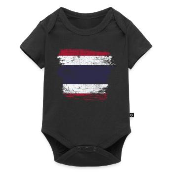 Thailand - Baby Premium short-sleeve bodysuit - black - Front