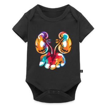 Urologist urology - Baby Premium short-sleeve bodysuit - black - Front