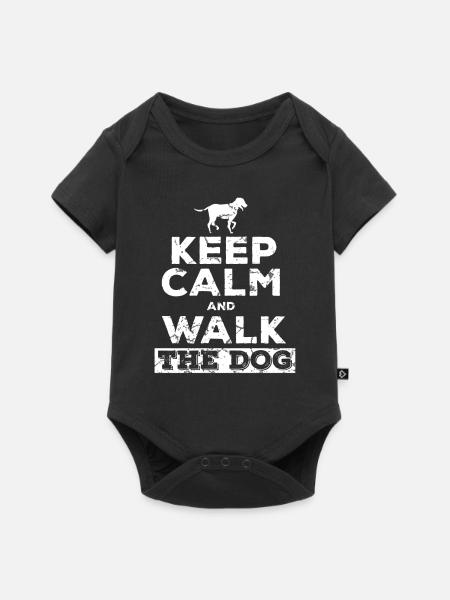 Hundehalterin Hundehalter - Baby Premium Kurzarmbody - Schwarz