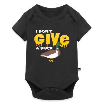 ducks - Baby Premium short-sleeve bodysuit - black - Front