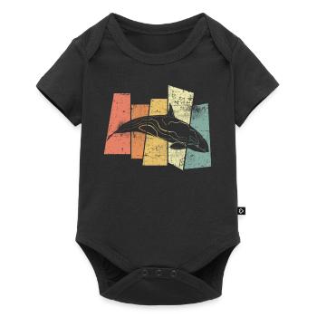 Orca - Body à manches courtes Premium Bébé - noir - Devant