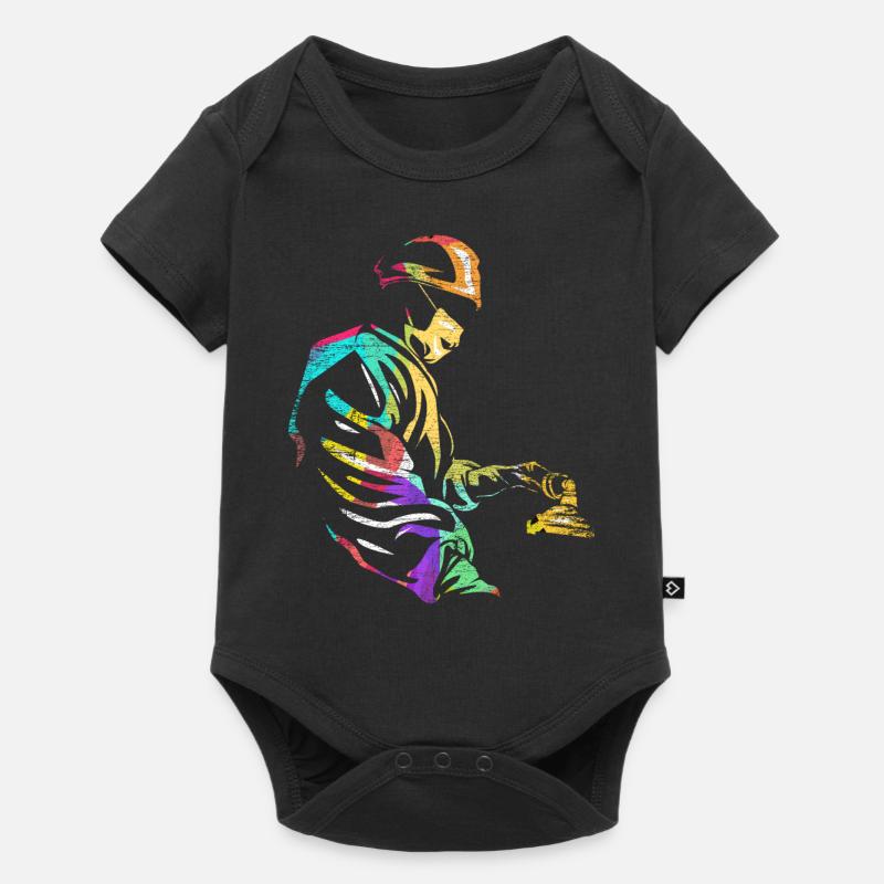 anesthésiste - Body à manches courtes Premium Bébé - noir