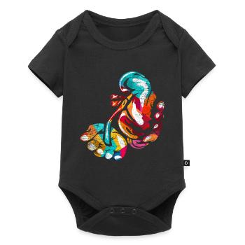 Urologist Gift - Baby Premium short-sleeve bodysuit - black - Front