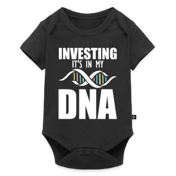 Invest stock exchange - Baby Premium short-sleeve bodysuit - black - Front