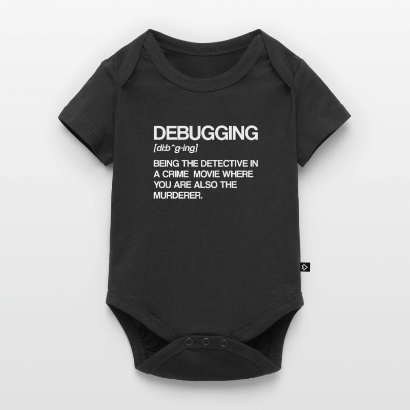 Debugging Definition | Programmer, computer scientist Baby Premium short-sleeve bodysuit
