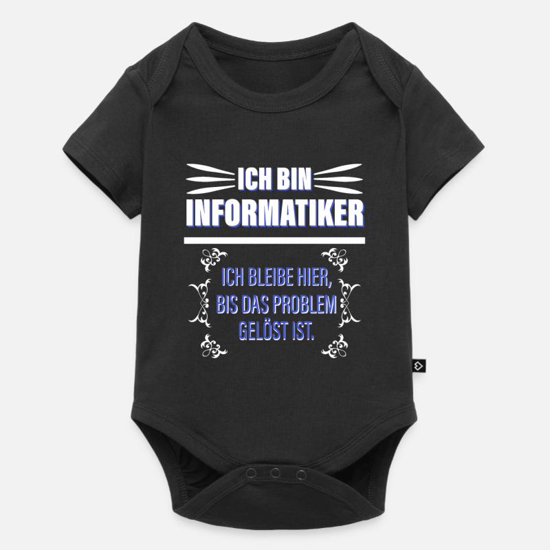 Ich Bin Informatiker - Baby Premium Kurzarmbody - Schwarz