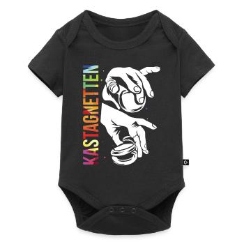 ALJ CW33 Castanets Ger 873 - Baby Premium short-sleeve bodysuit - black - Front