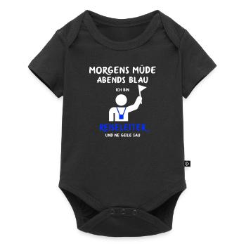 Reiseleiter Touristenführer Reisebegleiter - Baby Premium Kurzarmbody - Schwarz - Vorne