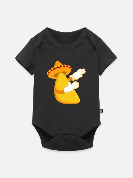 Nacho - Baby Premium Kurzarmbody - Schwarz