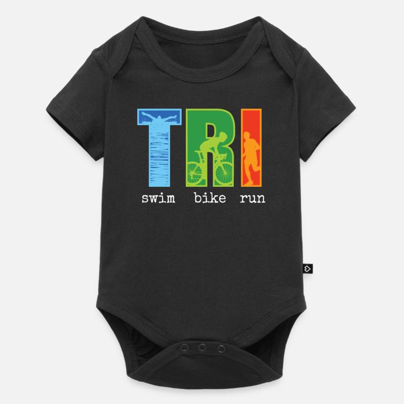 Triathlon - Body à manches courtes Premium Bébé - noir