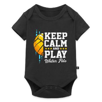 water polo - Baby Premium short-sleeve bodysuit - black - Front