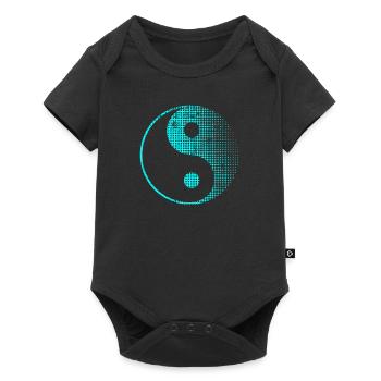 Yin Yang - Body à manches courtes Premium Bébé - noir - Devant