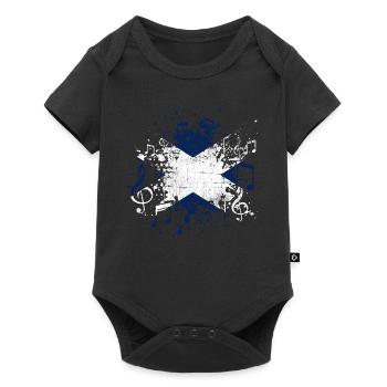Tenerife music - Baby Premium short-sleeve bodysuit - black - Front
