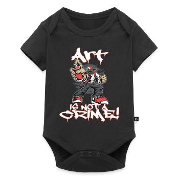 Graffiti Street Art Artists - Baby Premium short-sleeve bodysuit - black - Front
