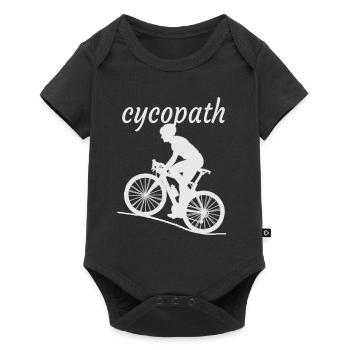 Cycopath - Baby Premium Kurzarmbody - Schwarz - Vorne
