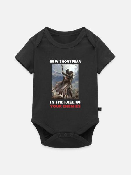 Christentum Geschenk - Baby Premium Kurzarmbody - Schwarz