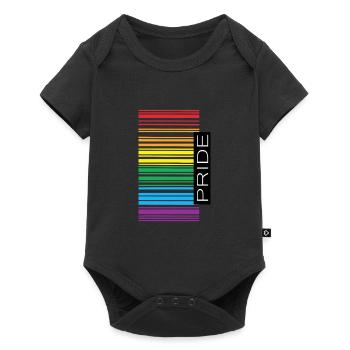Gay Pride Gift - Baby Premium short-sleeve bodysuit - black - Front