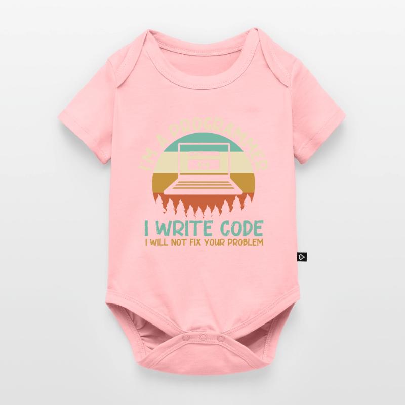 Programmierer Code Coding Baby Premium Kurzarmbody