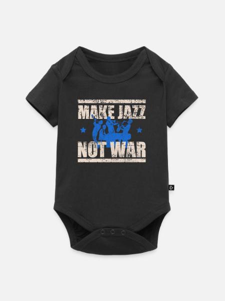Jazz - Baby Premium Kurzarmbody - Schwarz
