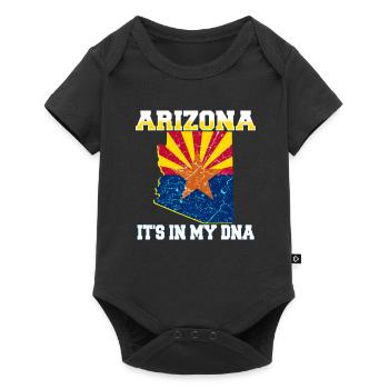Arizona USA - Baby Premium short-sleeve bodysuit - black - Front