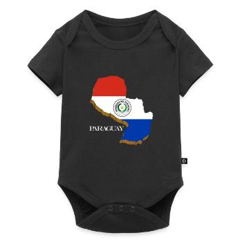 Paraguay - Baby Premium short-sleeve bodysuit - black - Front
