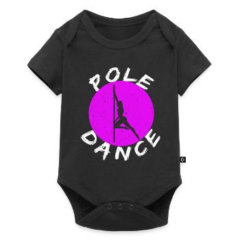 Cadeau de pole dance - Body à manches courtes Premium Bébé - noir - Devant