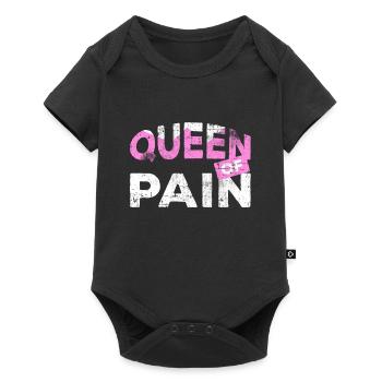 physiotherapist - Baby Premium short-sleeve bodysuit - black - Front