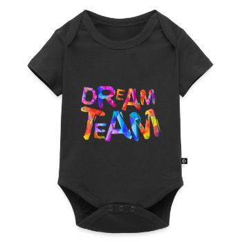 Équipe de rêve - Body à manches courtes Premium Bébé - noir - Devant