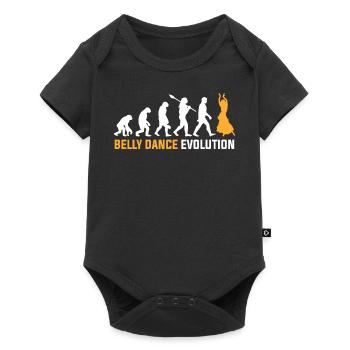 Evolution de la danse du ventre - Body à manches courtes Premium Bébé - noir - Devant