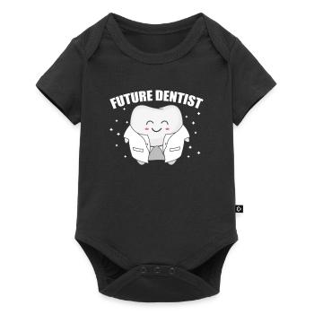 dentist - Baby Premium short-sleeve bodysuit - black - Front