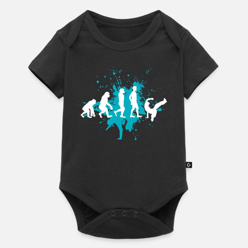 Breakdancer - Body à manches courtes Premium Bébé - noir