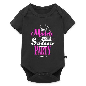 Schlager girls - Baby Premium short-sleeve bodysuit - black - Front