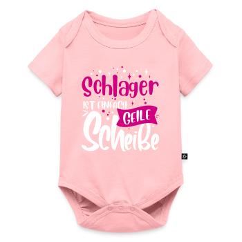 Schlager concert - Baby Premium short-sleeve bodysuit - rose - Front