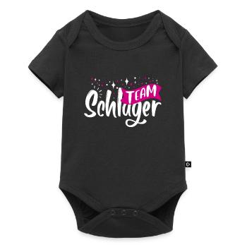 Team hit - Baby Premium short-sleeve bodysuit - black - Front