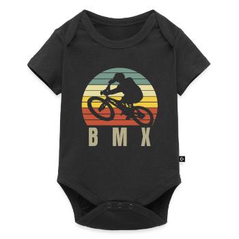 BMX - Body à manches courtes Premium Bébé - noir - Devant