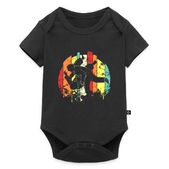 Judo Martial Arts Martial Arts - Baby Premium short-sleeve bodysuit - black - Front