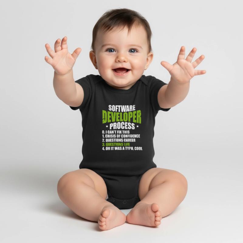 Softwareentwickler Programmierer Software Baby Premium Kurzarmbody