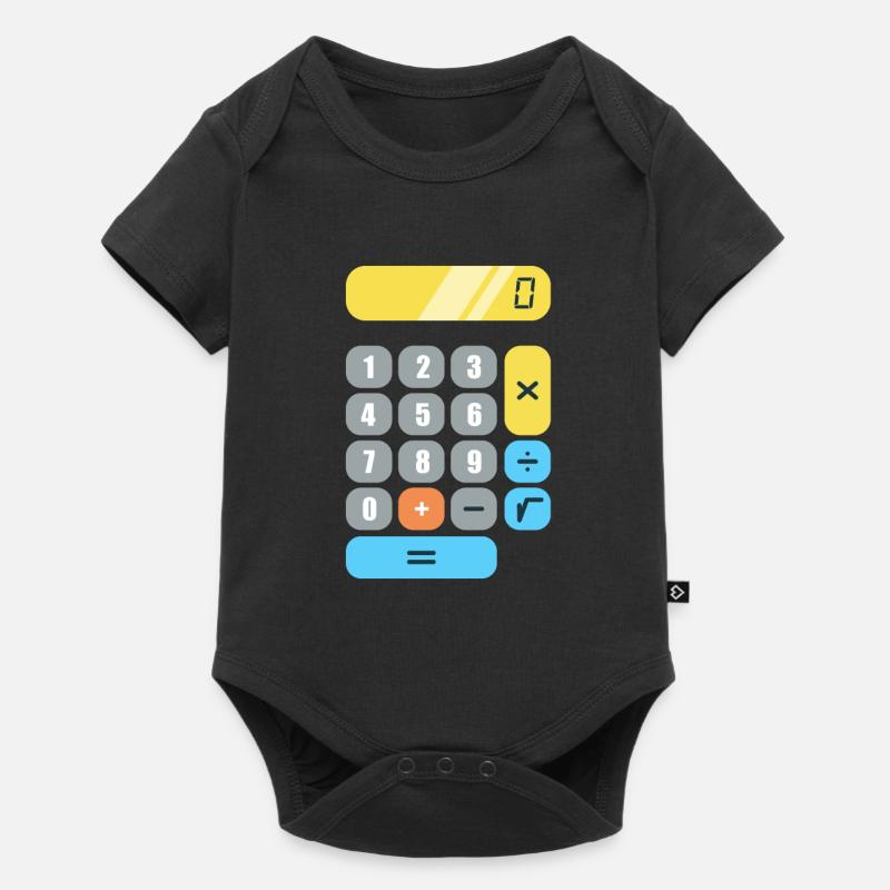 Mathe - Baby Premium Kurzarmbody - Schwarz