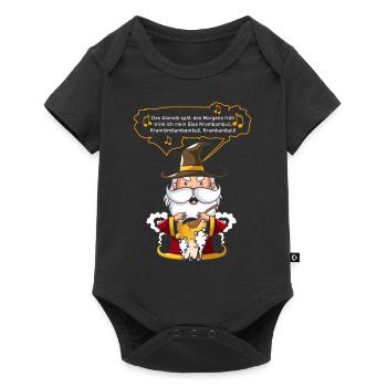 Krambambuli | Couleurstudent | Studentenverbindung - Baby Premium Kurzarmbody - Schwarz - Vorne