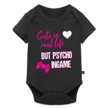Gamer Girl Zocker Girl Gamepad Jeux vidéo - Body à manches courtes Premium Bébé - noir - Devant