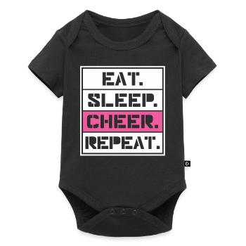 Cheerleading - Baby Premium short-sleeve bodysuit - black - Front