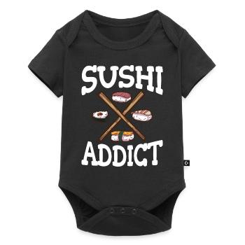 Sushi - Body à manches courtes Premium Bébé - noir - Devant
