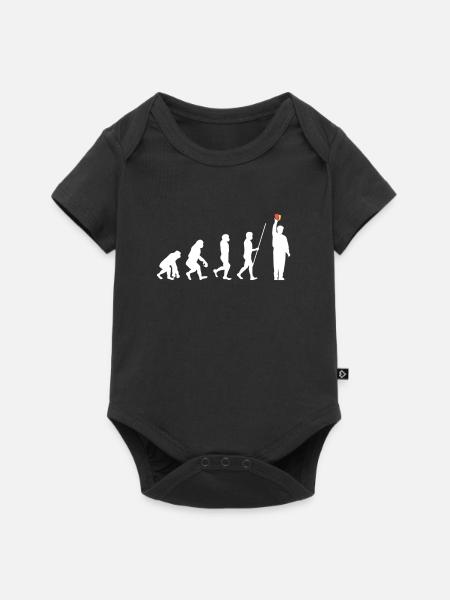 Schiedsrichter - Baby Premium Kurzarmbody - Schwarz